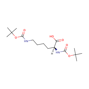 di-BOC-L-lysine,CAS No. 2483-46-7.