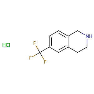 6-(Trifluoromethyl)-1,2,3,4-tetrahydroisoquinoline hydrochloride,CAS No. 215798-14-4.