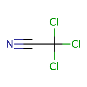 Trichloroacetonitrile,CAS No. 545-06-2.