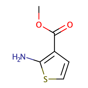 Methyl 2-aminothiophene-3-carboxylate,CAS No. 4651-81-4.