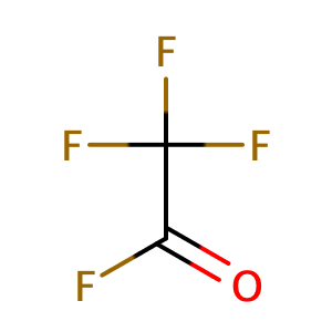 Trifluoroacetyl fluoride,CAS No. 354-34-7.