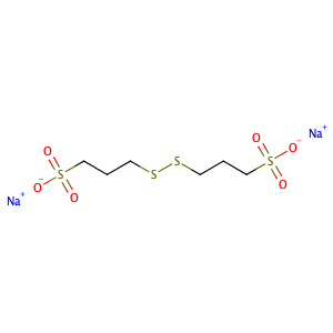Bis-(sodium sulfopropyl)-disulfide,CAS No. 27206-35-5.
