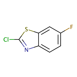 2-Chloro-6-fluorobenzothiazole,CAS No. 399-74-6.