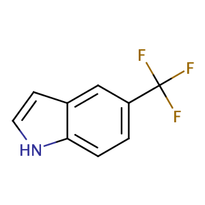 5-(Trifluoromethyl)-1H-indole,CAS No. 100846-24-0.