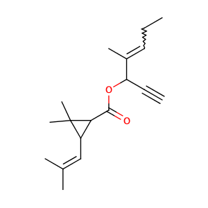 D-empenthrin,CAS No. 54406-48-3.