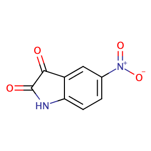 5-Nitroindoline-2,3-dione,CAS No. 611-09-6.