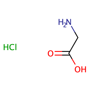 Glycine hydrochloride,CAS No. 6000-43-7.