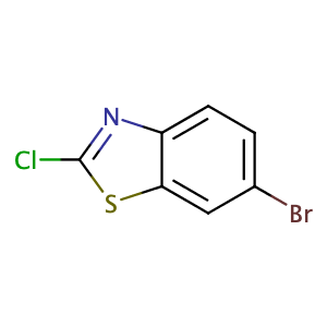 6-Bromo-2-chlorobenzothiazole,CAS No. 80945-86-4.