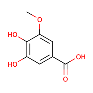 3 - O - Methylgallic acid,CAS No. 3934-84-7.