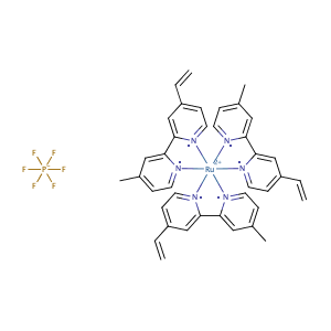 ruthenium tris (4-methyl-4'-vinyl-2,2'-bipyridine) bis (hexafluorophosphate),CAS No. 81315-14-2.