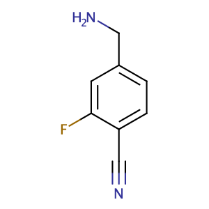 4-(Aminomethyl)-2-fluorobenzonitrile,CAS No. 368426-73-7.