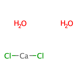 Calcium chloride dihydrate,CAS No. 10035-04-8.