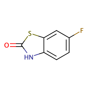 6-Fluoro-2(3H)-benzothiazolone,CAS No. 63754-96-1.