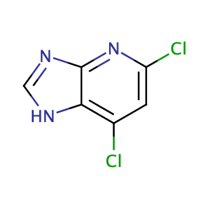 5,7-Dichloro-1H-imidazo[4,5-b]pyridine,CAS No. 24485-01-6.