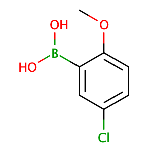(5-Chloro-2-methoxyphenyl)boronic acid,CAS No. 89694-48-4.