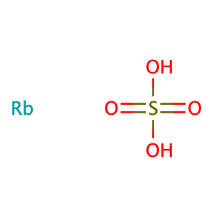 Rubidium sulfate,CAS No. 7488-54-2.