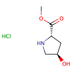 (2R,4S)-methyl 4-hydroxypyrrolidine-2-carboxylate hydrochloride,CAS No. 481704-21-6.