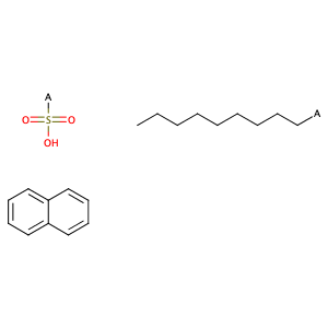 Naphthalenesulfonic acid, dinonyl-, barium salt,CAS No. 25619-56-1.