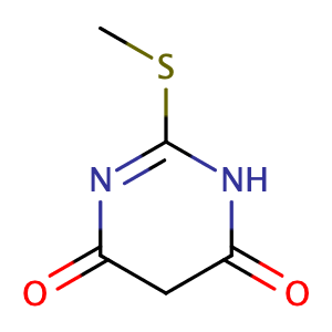 2-(methylthio)-4,6(1H,5H)-Pyrimidinedione,CAS No. 29639-68-7.