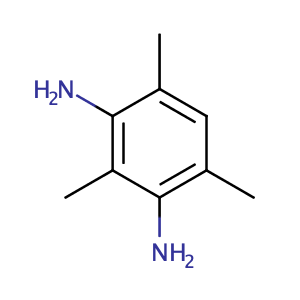 2,4-Diaminomesitylene,CAS No. 3102-70-3.