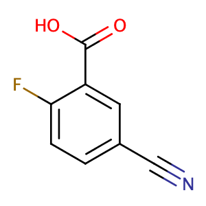 5-Cyano-2-fluorobenzoic acid,CAS No. 146328-87-2.