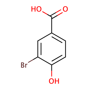 3-Bromo-4-hydroxybenzoic acid,CAS No. 14348-41-5.