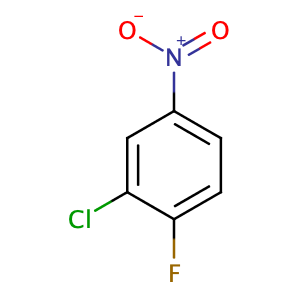 3-Chloro-4-fluoronitrobenzene,CAS No. 350-30-1.
