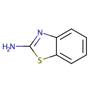 2-Aminobenzothiazole,CAS No. 136-95-8.