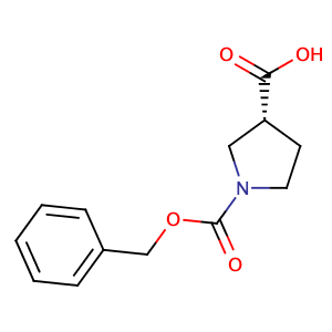 (R)-1-Cbz-Pyrrolidine-3-carboxylic acid,CAS No. 192214-06-5.