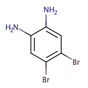 4,5-Dibromobenzene-1,2-diamine,CAS No. 49764-63-8.