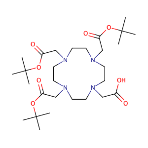 (4,7,10-Tris-tert-butoxycarbonylmethyl-1,4,7,10tetraaza-cyclododec-1-yl)-acetic acid,CAS No. 137076-54-1.