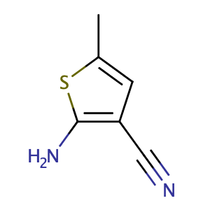 2-Amino-5-methylthiopene-3-carbonitrile,CAS No. 138564-58-6.