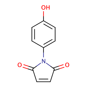 4-Maleimidophenol,CAS No. 7300-91-6.