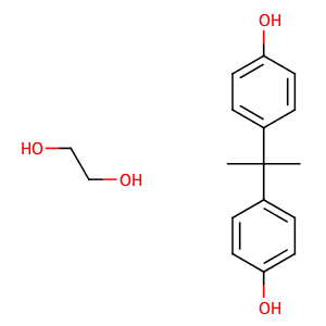 Ethoxylated Bisphenol A,CAS No. 32492-61-8.