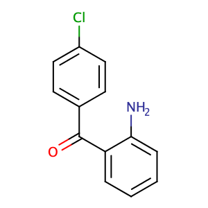 (2-Aminophenyl)(4-chlorophenyl)methanone,CAS No. 2894-51-1.