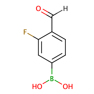 3-Fluoro-4-formylphenylboronic acid,CAS No. 248270-25-9.