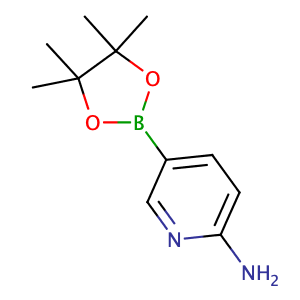 5-(4,4,5,5-Tetramethyl-1,3,2-dioxaborolan-2-yl)pyridin-2-amine,CAS No. 827614-64-2.