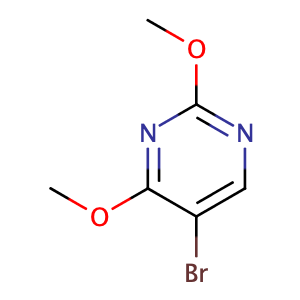 5 - Bromo - 2,4 - dimethoxypyrimidine,CAS No. 56686-16-9.