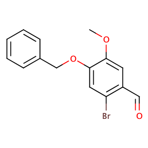 4-(Benzyloxy)-2-bromo-5-methoxybenzaldehyde,CAS No. 40705-22-4.