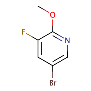 5-Bromo-3-fluoro-2-methoxypyridine,CAS No. 124432-70-8.