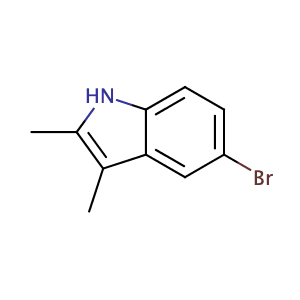 5-bromo-2,3-dimethyl-1H-indole,CAS No. 4583-55-5.