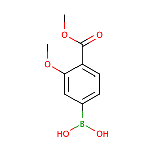 4 - Methoxycarbonyl - 3 - methoxyphenylboronic acid,CAS No. 603122-41-4.