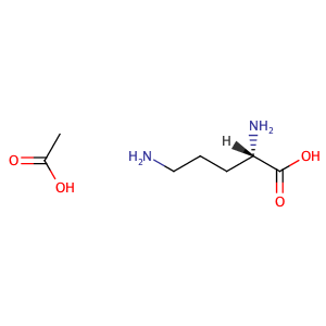 L-Ornithine acetate,CAS No. 60259-81-6.