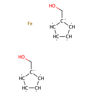 1,1'-Ferrocenedimethanol,CAS No. 1291-48-1.