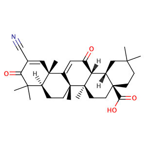 2-Cyano-3,12-dioxooleana-1,9-dien-28-oic acid,CAS No. 218600-44-3.
