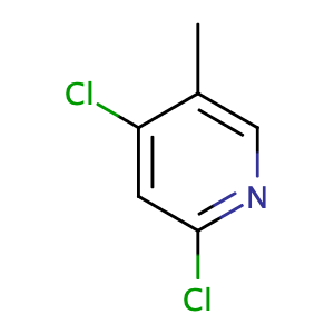 2,4-Dichloro-5-methylpyridine,CAS No. 56961-78-5.