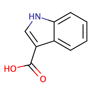 1H-indole-3-carboxylic acid,CAS No. 771-50-6.
