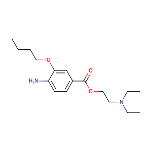 Oxybuprocaine,CAS No. 99-43-4.