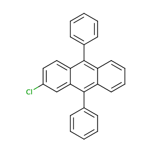 2-chloro-9,10-diphenylanthracene,CAS No. 43217-28-3.