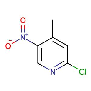 2-Chloro-4-methyl-5-nitropyridine,CAS No. 23056-33-9.